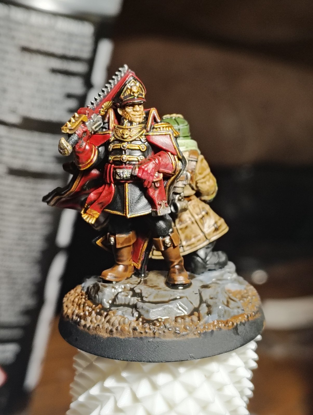 Commissar-Dog-Girl miniature