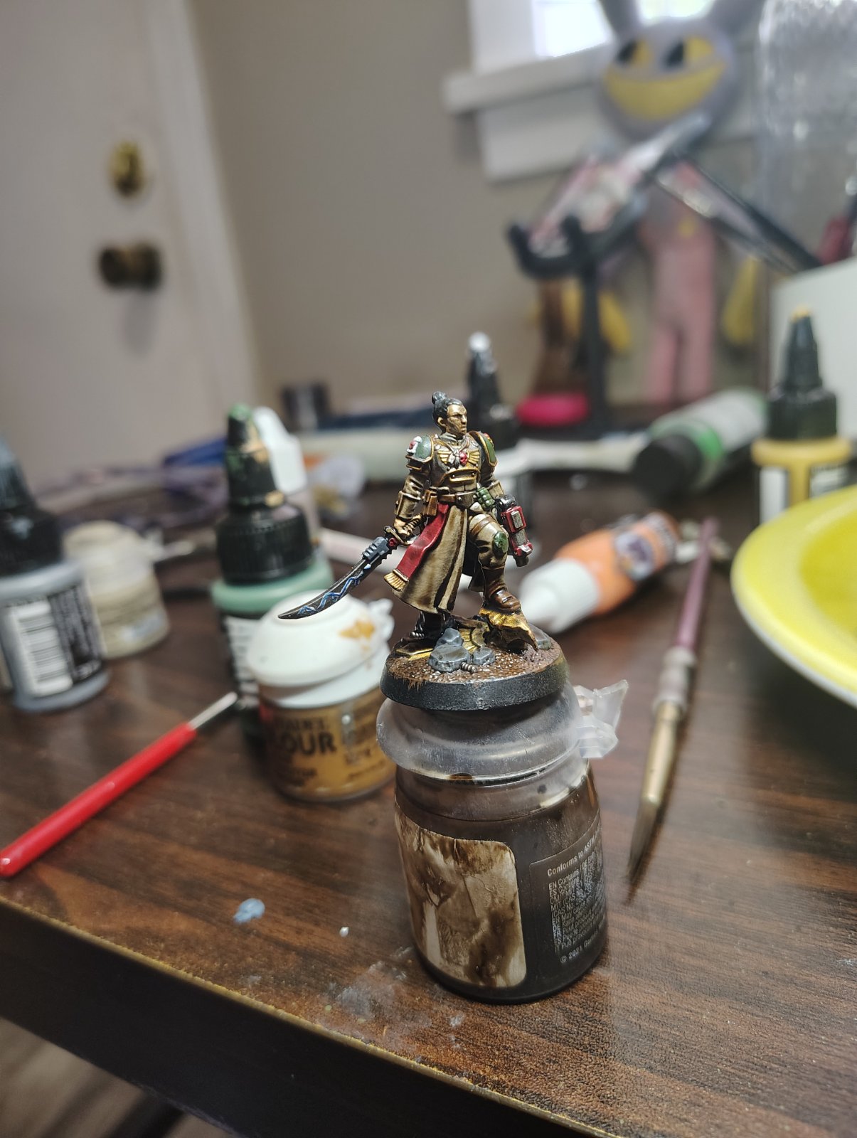 Commissar-Dog-Girl miniature
